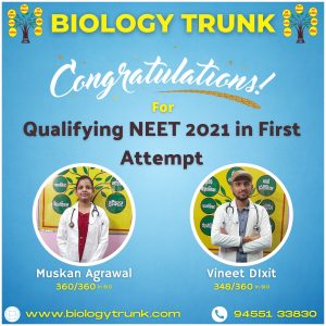 best neet coaching in kanpur because two students got selected in neet exam in first attempt
